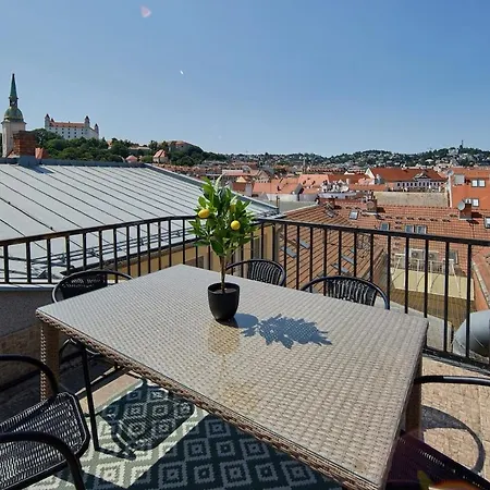 Skyline Penthouse With Terrace Apartment Bratislava